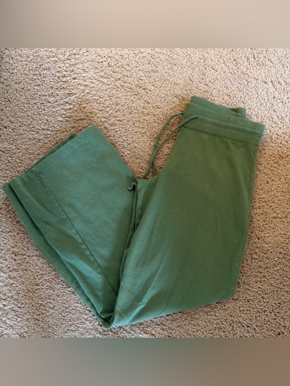 Brandy melville Macha green/light olive green  Hilary yoga pants